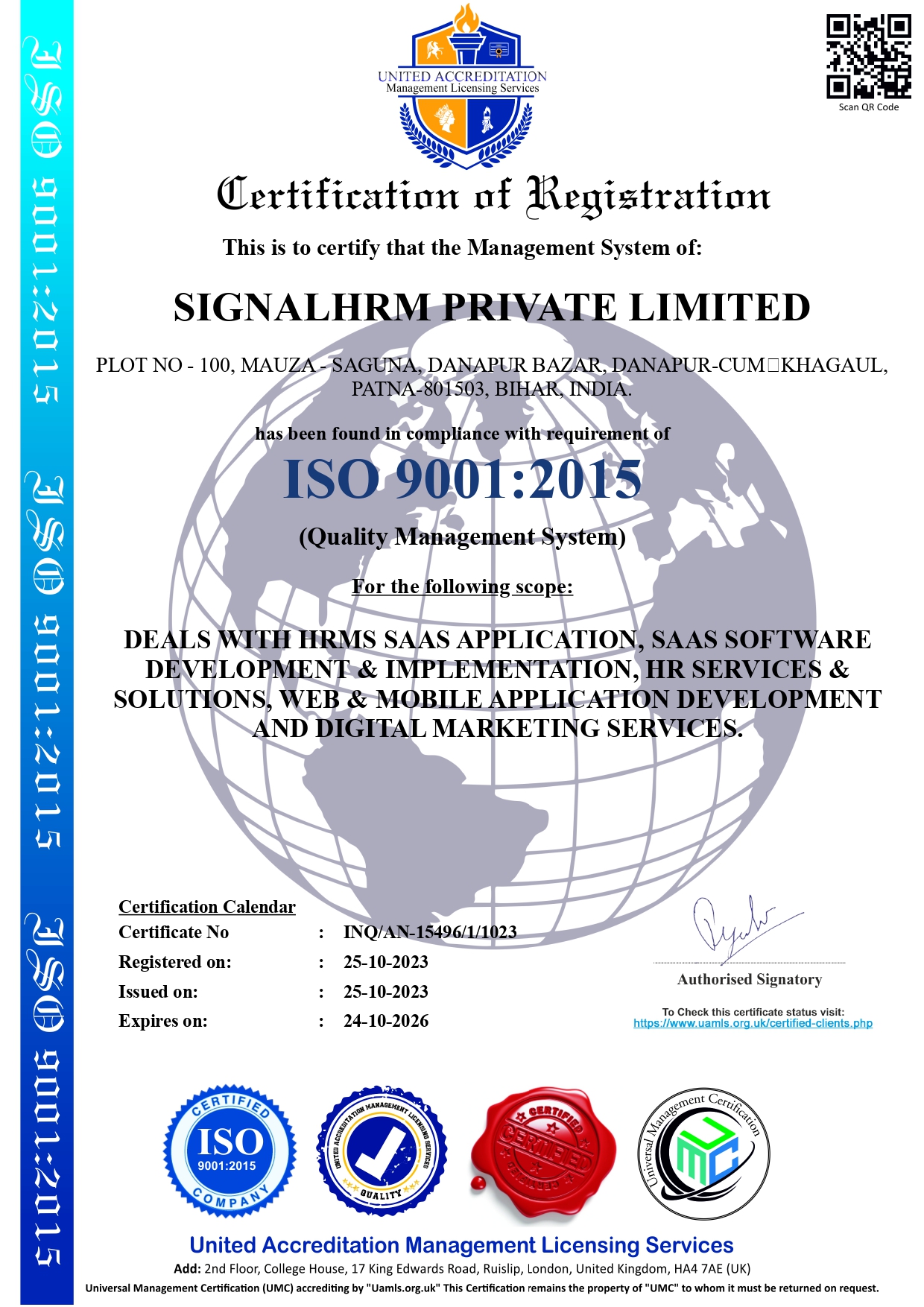 iso certified software development company